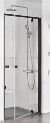 RAVAK Pivot uși de duș 80 cm înclinabilă negru mat/sticlă transparentă 03G40300Z1 (03G40300Z1)