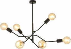 Emibig Frix lampă de tavan 6x15 W negru 1126/6 (11266)