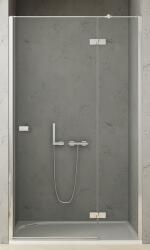 NEW TRENDY Reflexa uși de duș 90 cm înclinabilă crom luciu/sticlă transparentă EXK-5060