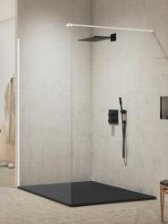 NEW TRENDY New Modus White perete cabină de duș walk-in 90 cm alb mat/sticla transparentă EXK-2203