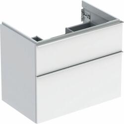Geberit iCon dulap 74x47.6x61.5 cm sub chiuveta pe perete alb-crom 502.304. 01.2 (502304012)