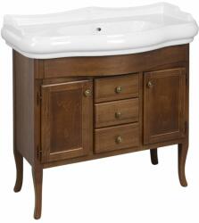 SAPHO Retro dulap 89x36.5x80 cm sub chiuveta pe picioare fag 1620 (1620)