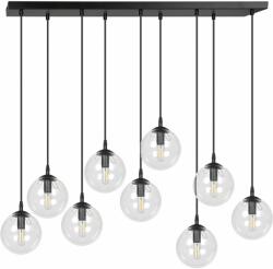 Emibig Cosmo lampă suspendată mai mult de 6x40 W negru-transparent 711/9 (7119)