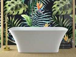 Besco Assos S-Line cadă freestanding 159.4x70 cm dreptunghiulară alb #WMMB-160AST (#WMMB160AST)