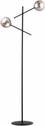 Emibig Linear lampă de podea 2x10 W negru-grafit 1167/LP2 (1167LP2)