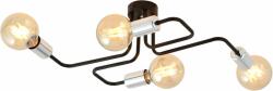 Emibig Veken 4 Silver lampă de tavan 4x15 W negru-argint 1174/4 (11744)