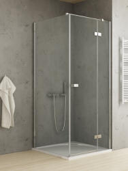 NEW TRENDY Reflexa cabină de duș 90x90 cm pătrat crom luciu/sticlă transparentă EXK-5119 (EXK5119)