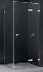 NEW TRENDY Eventa cabină de duș 120x80 cm dreptunghiular crom luciu/sticlă transparentă EXK-4503 (EXK4503)