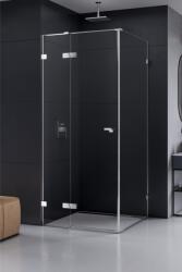 NEW TRENDY Eventa cabină de duș 120x80 cm dreptunghiular crom luciu/sticlă transparentă EXK-4473 (EXK4473)