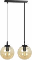 Emibig Cosmo lampă suspendată 2x40 W negru-chihlimbar 713/2 (7132)