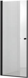 Hagser Gabi uși de duș 80 cm înclinabilă negru mat/sticlă transparentă HGR22000021 (HGR22000021)