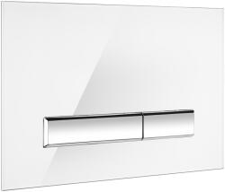 Oltens Torne buton de spălare pentru WC alb/crom 57200010 (57200010)