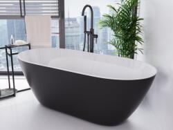 Besco Moya cadă freestanding 159x68.4 cm ovală bicolor #WMMC-160-MKG (#WMMC160MKG)