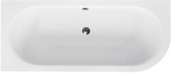 Besco Avita cadă de colț 169x75 cm partea stângă alb #WAV-170-NL (#WAV170NL)