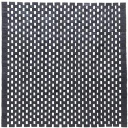 Sealskin Woodblock covor de baie 60x60 cm pătrat negru 800126 (800126) Covor baie
