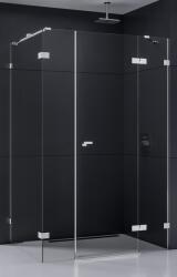 NEW TRENDY Eventa cabină de duș 110x80 cm dreptunghiular crom luciu/sticlă transparentă EXK-4554 (EXK4554)