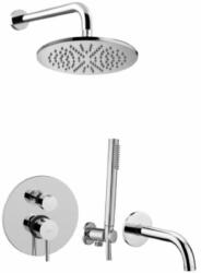 PAFFONI Stick set de duș ascuns cu duș de ploaie oţel SK019ZSCW3AST (SK019ZSCW3AST)