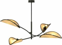 Emibig Lotus lampă de tavan 4x40 W negru-bej 1108/4 (11084)