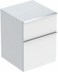 Geberit iCon dulap 45x47.6x60 cm laterala pe perete alb-crom 502.315. 01.2 (502315012)