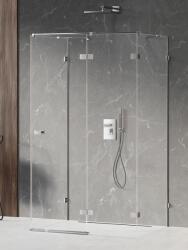 NEW TRENDY Avexa cabină de duș 80x80 cm pătrat crom luciu/sticlă transparentă EXK-2474 (EXK2474)