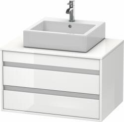 Duravit Ketho dulap 80x55x49.6 cm sub chiuveta pe perete alb KT665402222 (KT665402222)