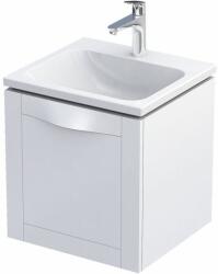 Oristo Skagen dulap 49.6x45.5x50 cm sub chiuveta pe perete alb OR49-SD1S-50-2 (OR49SD1S502)
