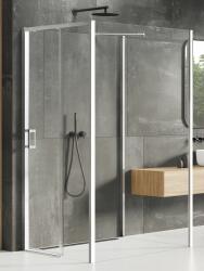 NEW TRENDY Prime cabină de duș 110x100 cm dreptunghiular crom luciu/sticlă transparentă K-1271 (K1271)