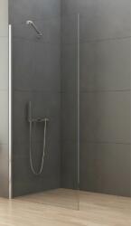 NEW TRENDY New Soleo perete cabină de duș walk-in 80 cm crom luciu/sticla transparentă K-0458