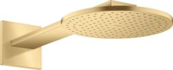 Hansgrohe ShowerSolutions cap de duș cu braț 25x25 cm rotund auriu 35284250 (35284250)