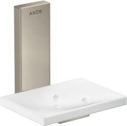 Hansgrohe Universal Rectangular săpunieră perete nichel-alb 42605820 (42605820)