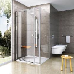 RAVAK Pivot perete de duș 100 cm satin mat/sticla transparentă 90GA0U00Z1 (90GA0U00Z1)