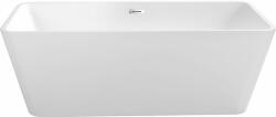 Besco Evita cadă freestanding 160x80 cm ovală alb #WAS-160-EBI