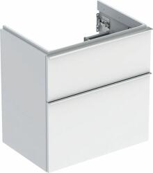 Geberit iCon dulap 59.2x41.6x61.5 cm sub chiuveta pe perete alb-crom 502.307. 01.2 (502307012)