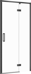 Cersanit Larga uși de duș 100 cm înclinabilă negru mat/sticlă transparentă S932-125 (S932125)