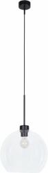 Kaja Lambert lampă suspendată 1x60 W negru-transparent K-4855