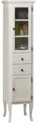 SAPHO Retro dulap 40x36x170 cm laterala pe picioare alb 1665 (1665)