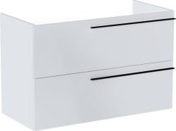 Roca Ella dulap 98.5x44.6x63.5 cm sub chiuveta pe perete alb A857771806 (A857771806)