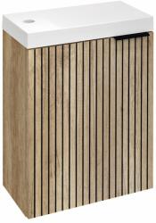 SAPHO Latus dulap 39.4x22x50 cm sub chiuveta pe perete stejar LT110-2322 (LT1102322)