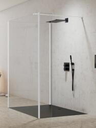 NEW TRENDY New Modus White perete cabină de duș walk-in 50 cm alb mat/sticla transparentă EXK-2237 (EXK2237)