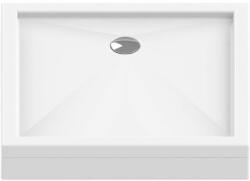 New Trendy Cantare cădiță de duș pătrată 80x80 cm alb B-0321