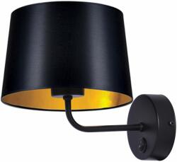 Kaja Remi Gold lampă de perete 1x40 W negru-auriu K-4356 (K4356)