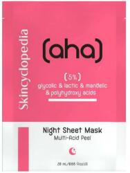 Skincyclopedia Mască de țesătură pentru față, cu acizi AHA și PHA 5% - Skincyclopedia Sheet Mask 20 ml