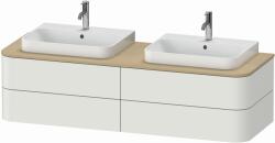 Duravit Happy D. 2 dulap 160x55x40.8 cm sub chiuveta pe perete alb HP4974B3939 (HP4974B3939)