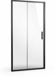 RAVAK Blix Slim uși de duș 100 cm culisantă negru mat/sticlă transparentă X0PMA0300Z1