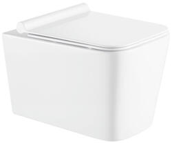 Hagser Lina vas wc cu capac soft-close agăţat fără margine alb HGR50000042 (HGR50000042)