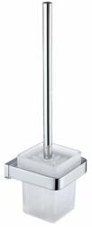 Omnires Lugano perie de toaletă înșurubat crom-sticlă LU30620CR (LU30620CR)