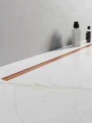 New Trendy Visio Slim Copper Brushed rigolă liniară 80 cm OL-0098 (OL0098)