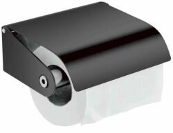 STELLA suport pentru hârtie igienică negru 21.005-B (21005B)