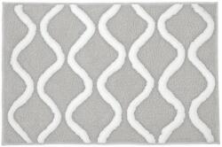 Kleine Wolke Piana covor de baie 90x60 cm dreptunghiular alb-gri 9180158519 (9180158519) Covor baie