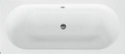 Besco Vitae cadă dreptunghiulară slim 150x75 cm alb #WAV-150-SL